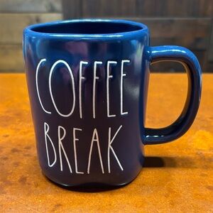 Rae Dunn Blue Coffee Mug - Coffee Break